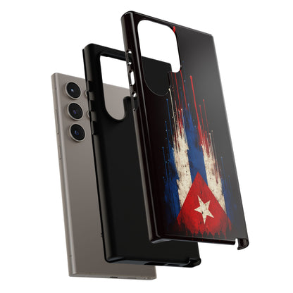 Cuban Flag Phone Case | Cuba Flag Tough Case | Patriotic Cuban Pride iPhone Samsung Protective Cover