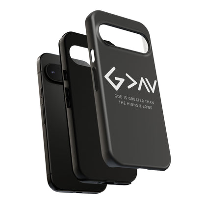 God Is Greater Than The Highs & Lows G>∧∨ Christian Phone Case