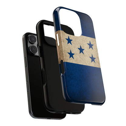 Honduras Flag Phone Case | Vintage Honduran Flag iPhone & Samsung Tough Protective Case