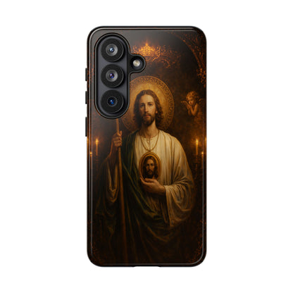 San Judas Phone Case Saint Jude Catholic Saint Religious Art Portrait Tough