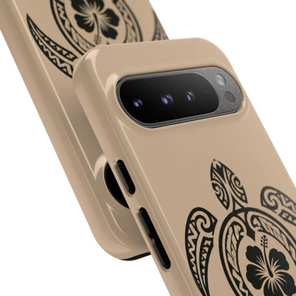 Polynesian Turtle Phone Case | Hawaiian Beach Tough Cover