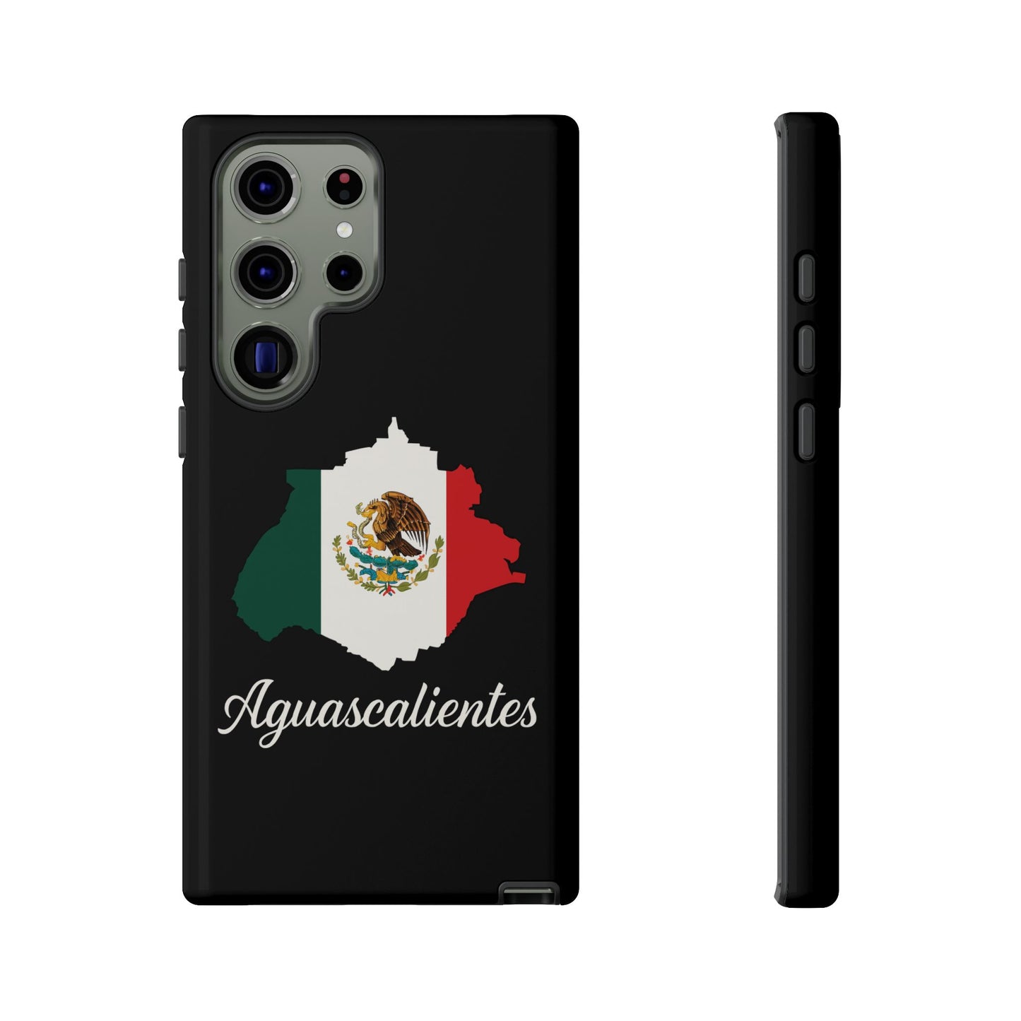 Aguascalientes Mexico Flag Map Phone Case | Mexican American Pride Tough Case for iPhone & Samsung