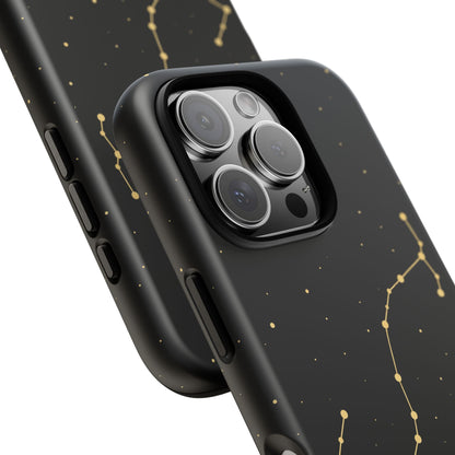 Scorpio Zodiac Constellation Phone Case – Luxe Gold Celestial Cover