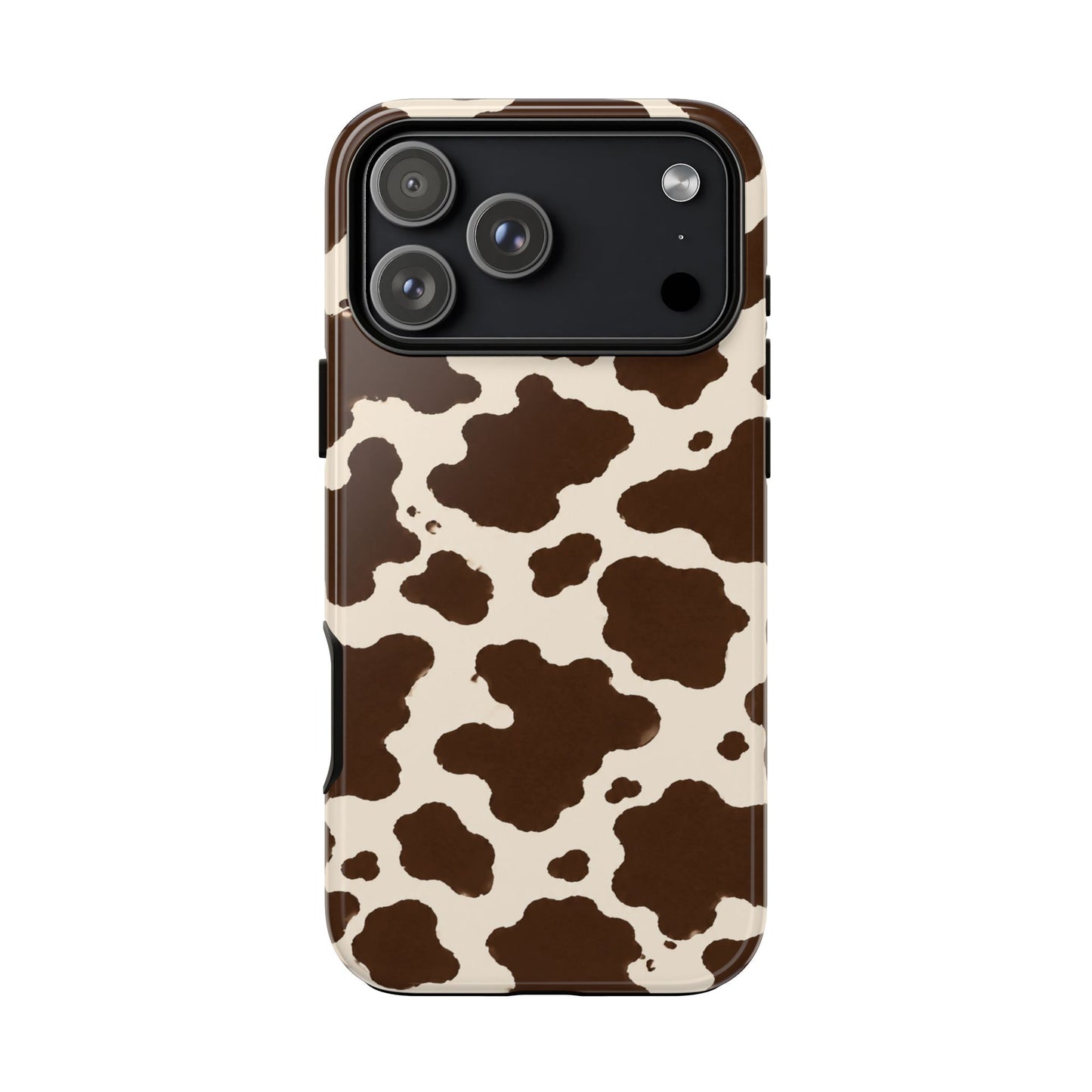 Western Cow Print Tough Phone Case for iPhone Samsung Galaxy Pixel