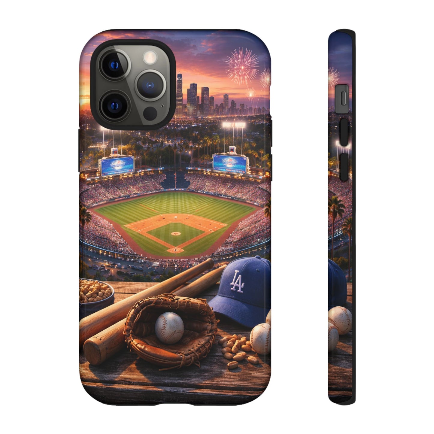 Baseball Sunset Stadium Phone Case LA Game Day Sports Aesthetic Case