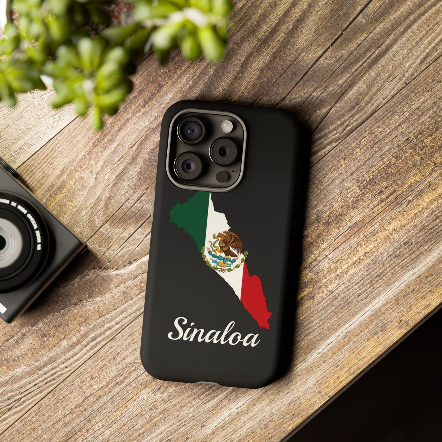 Sinaloa Mexico Flag Map Phone Case | Mexican American Pride Tough Case for iPhone & Samsung