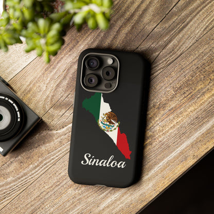 Sinaloa Mexico Flag Map Phone Case | Mexican American Pride Tough Case for iPhone & Samsung