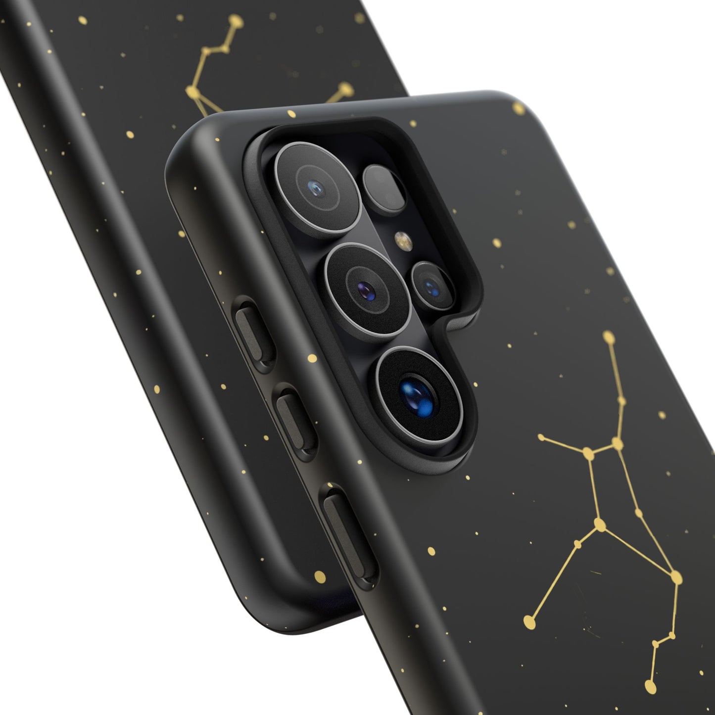 Virgo Zodiac Constellation Phone Case – Luxe Gold Celestial Cover