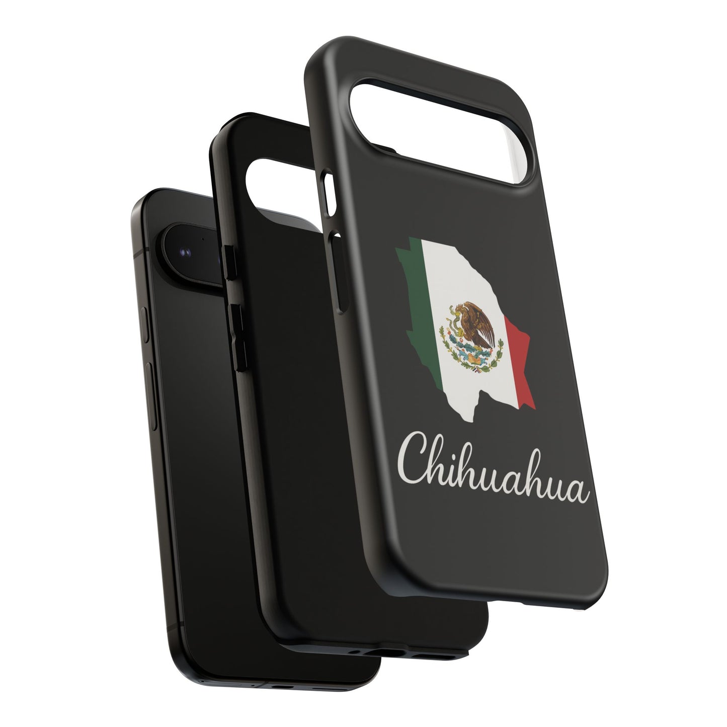 Chihuahua Mexico Flag Map Phone Case | Mexican American Pride Tough Case for iPhone & Samsung