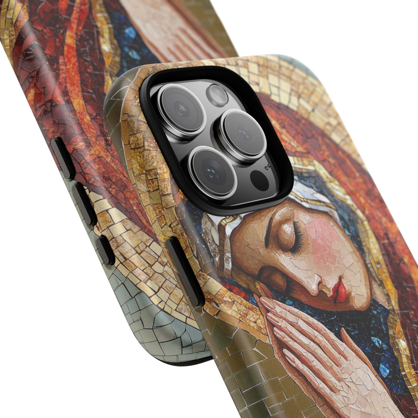 Virgin Mary Phone Case, Catholic Phone Case, Christian Aesthetic Case, Religious iPhone Case, Saint Art Case, Faith Gift
