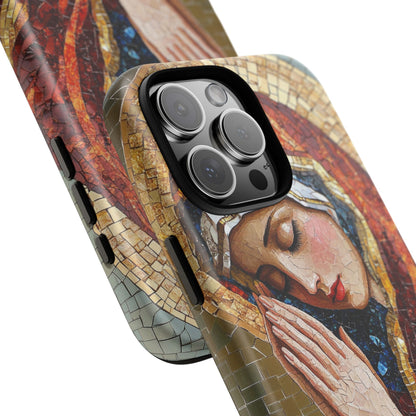 Virgin Mary Phone Case, Catholic Phone Case, Christian Aesthetic Case, Religious iPhone Case, Saint Art Case, Faith Gift