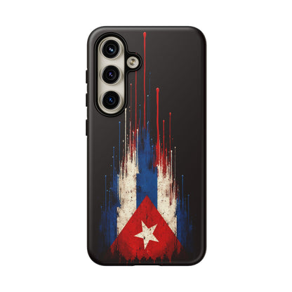 Cuban Flag Phone Case | Cuba Flag Tough Case | Patriotic Cuban Pride iPhone Samsung Protective Cover