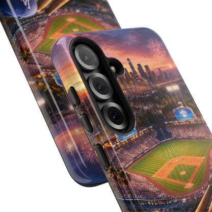 Baseball Sunset Stadium Phone Case LA Game Day Sports Aesthetic Case