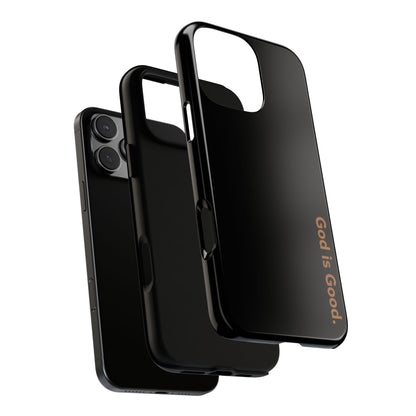 God Is Good Phone Case Minimal Aesthetic Christian Tough Cover