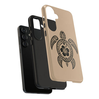 Polynesian Turtle Phone Case | Hawaiian Beach Tough Cover