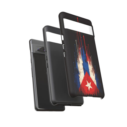 Cuban Flag Phone Case | Cuba Flag Tough Case | Patriotic Cuban Pride iPhone Samsung Protective Cover