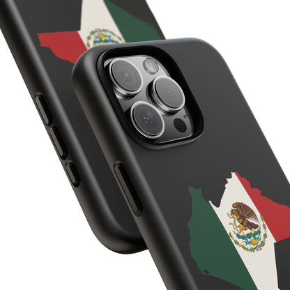 Chiapas Mexico Flag Map Phone Case | Mexican American Pride Tough Case for iPhone & Samsung
