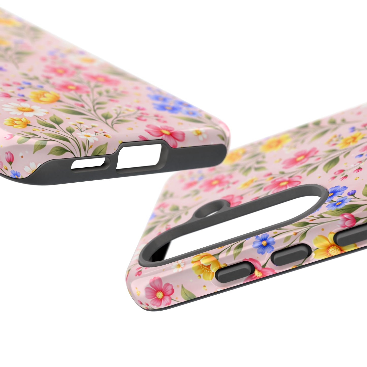 Wildflower Floral Phone Case Vintage Spring Meadow Tough Cover