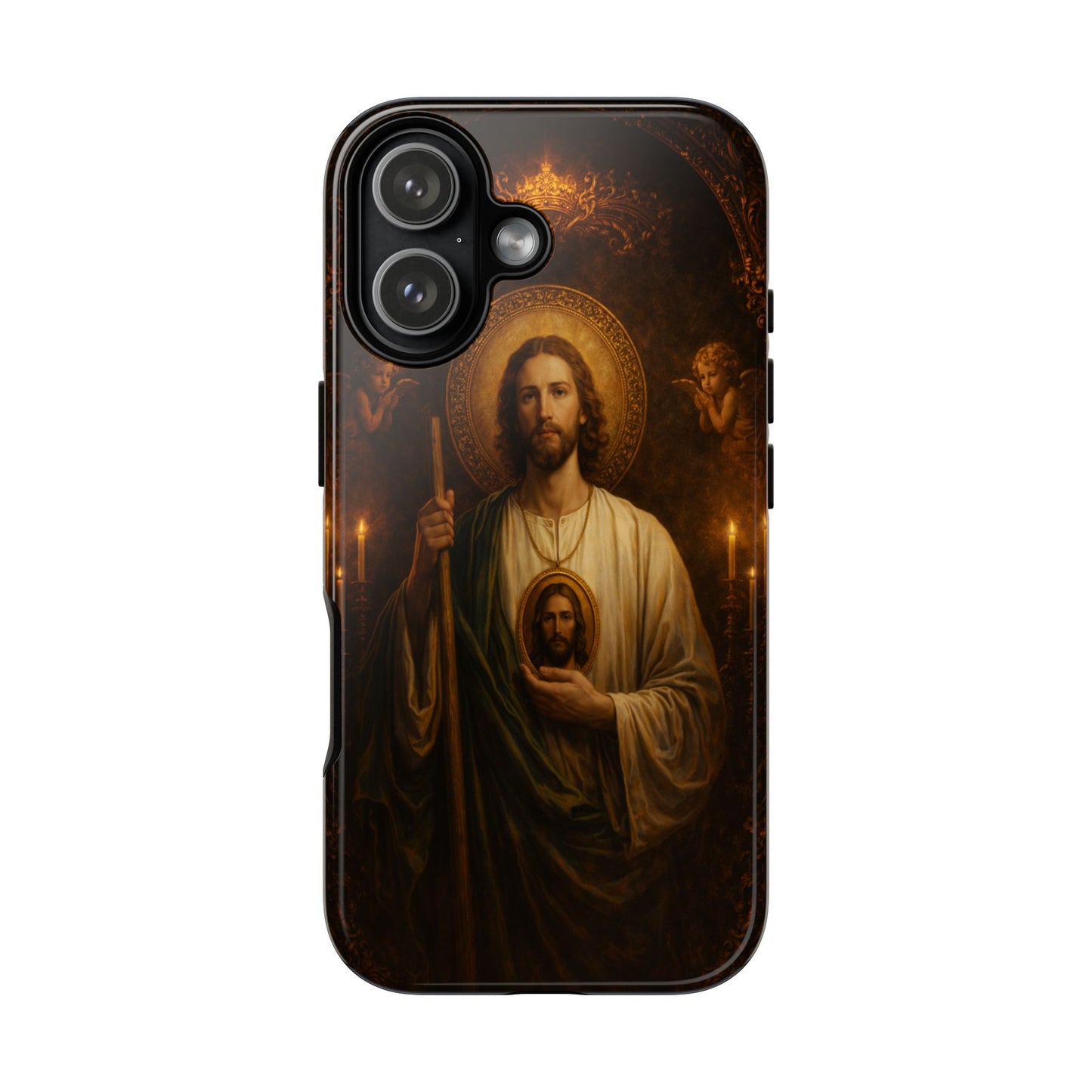 San Judas Phone Case Saint Jude Catholic Saint Religious Art Portrait Tough