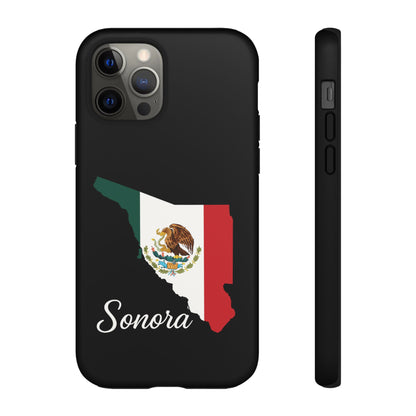 Sonora Mexico Flag Map Phone Case | Mexican American Pride Tough Case for iPhone & Samsung