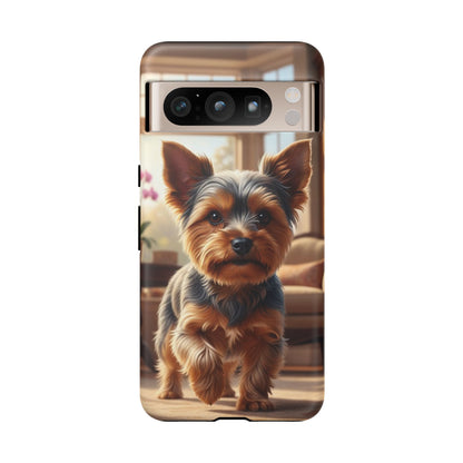 Yorkshire Terrier Phone Case – Cute Yorkie Puppy Tough Case (iPhone, Samsung, Pixel)