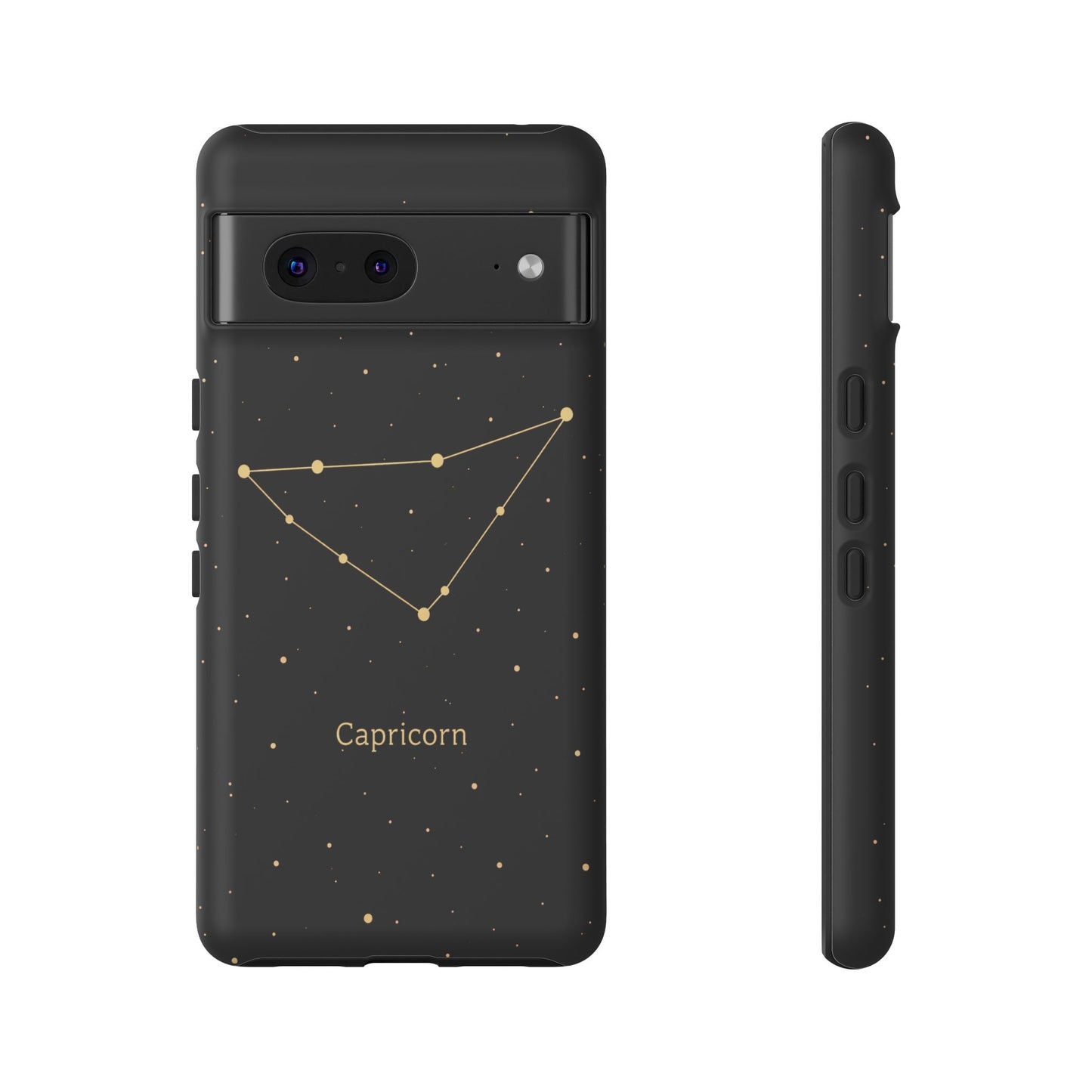 Capricorn Zodiac Constellation Phone Case – Luxe Gold Celestial Cover
