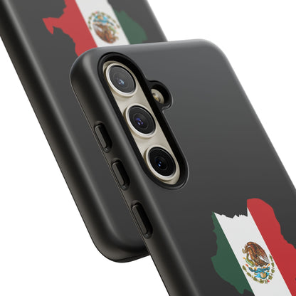 Durango Mexico Flag Map Phone Case | Mexican American Pride Tough Case for iPhone & Samsung