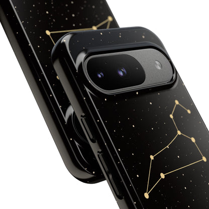 Leo Zodiac Constellation Phone Case – Luxe Gold Celestial Cover