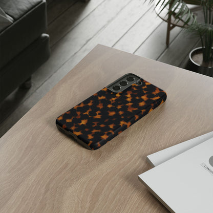 Tortoiseshell Phone Case – Brown Leopard Pattern Luxury Tough Protective Case