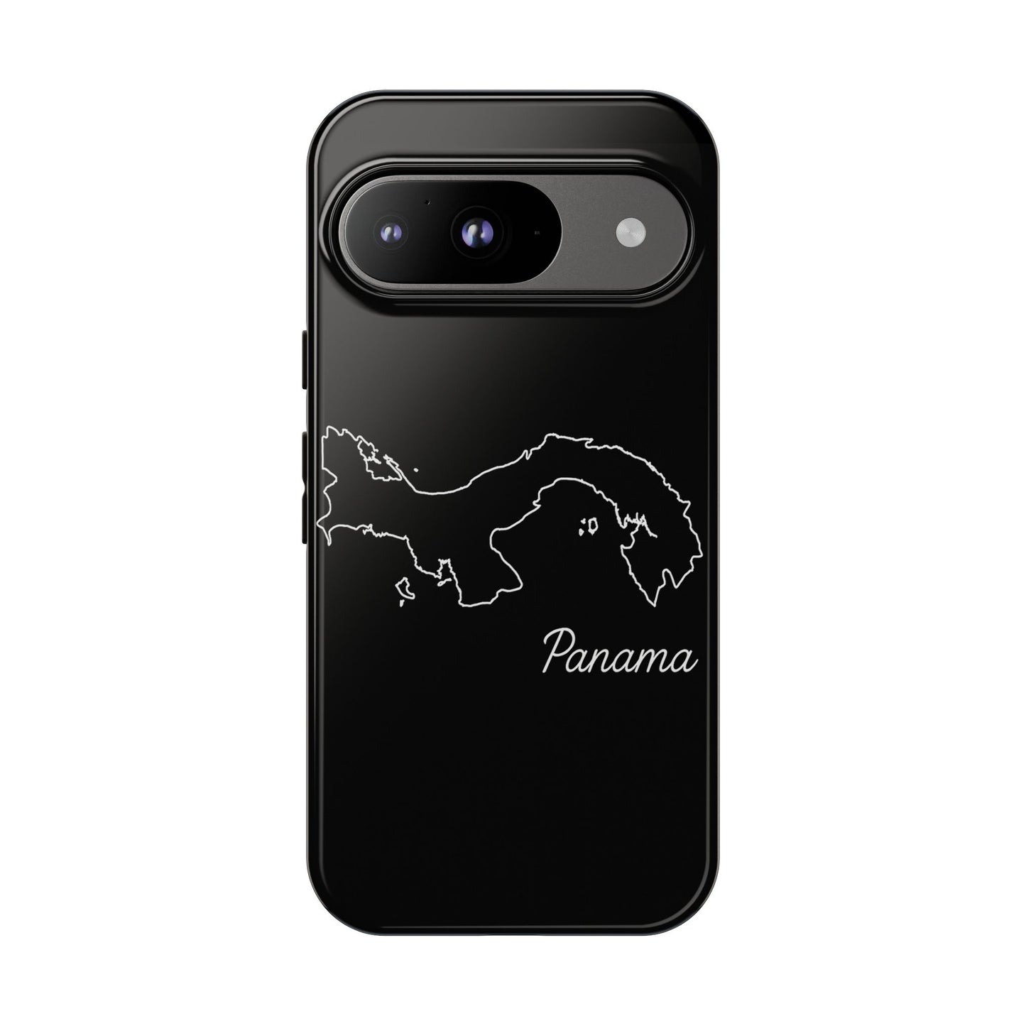 Panama Outline Phone Case – Minimal Country Map Tough Case (iPhone, Samsung, Pixel)