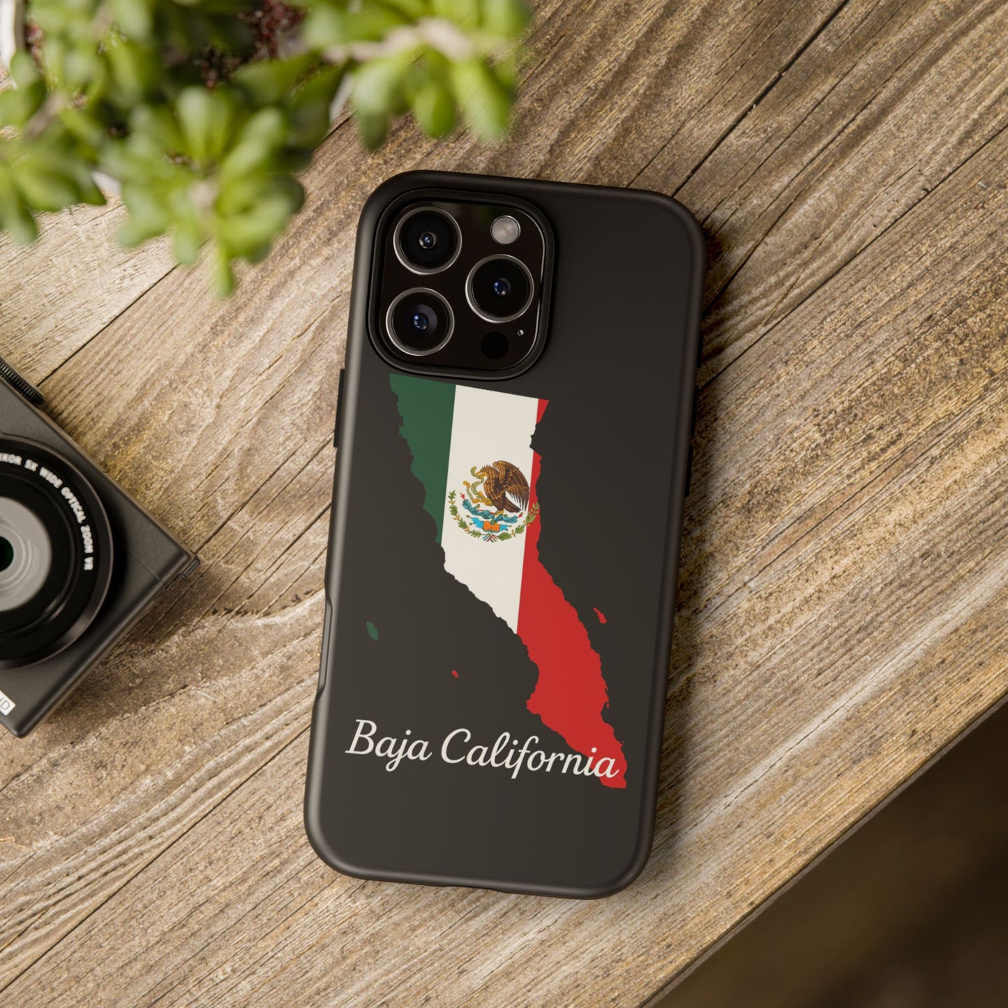 Baja California Mexico Flag Map Phone Case | Mexican American Pride Tough Case for iPhone & Samsung