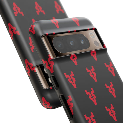 Mazatlán Bull Phone Case – Black Red Streetwear Tough Shockproof Cover