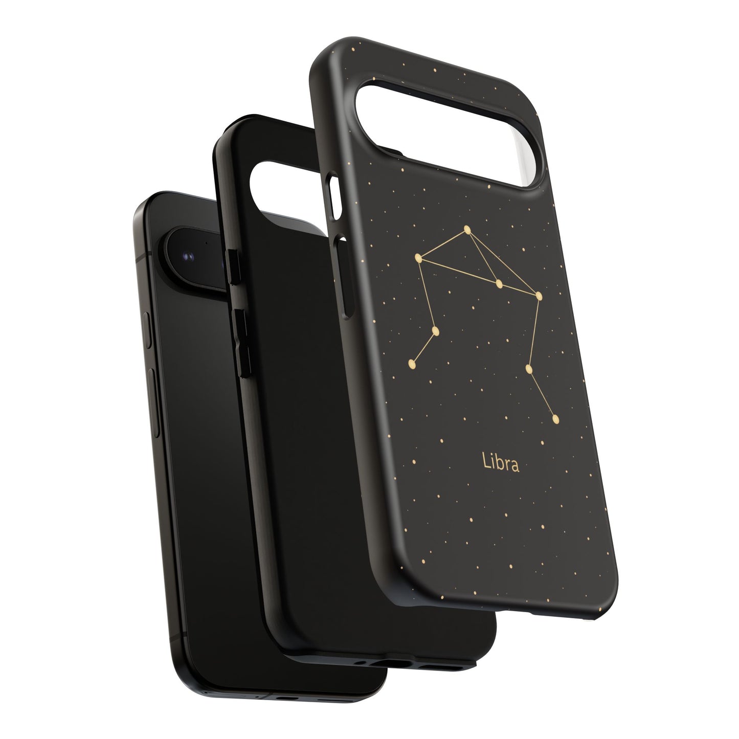Libra Zodiac Constellation Phone Case – Luxe Gold Celestial Cover