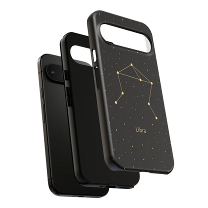 Libra Zodiac Constellation Phone Case – Luxe Gold Celestial Cover