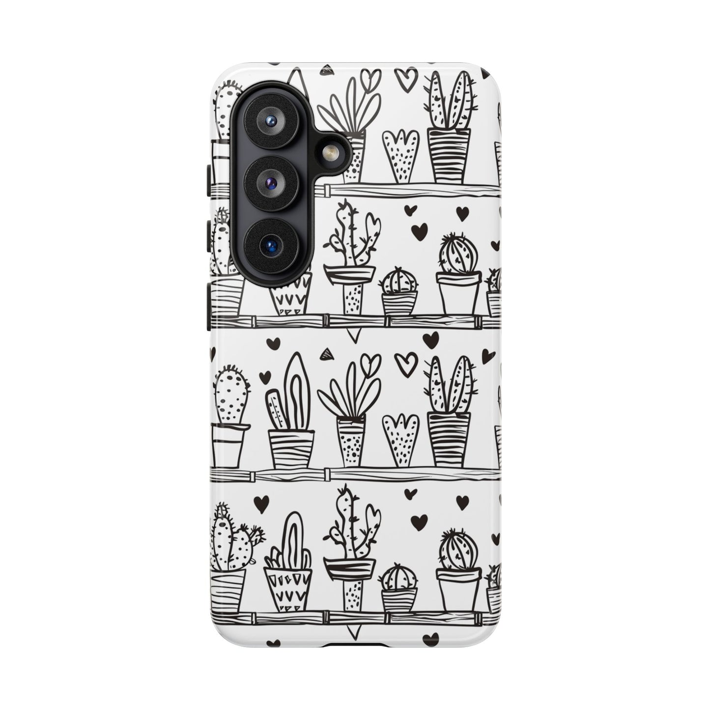 Cactus Succulent Phone Case Cute Plant Aesthetic iPhone Samsung Cover