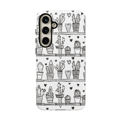 Cactus Succulent Phone Case Cute Plant Aesthetic iPhone Samsung Cover