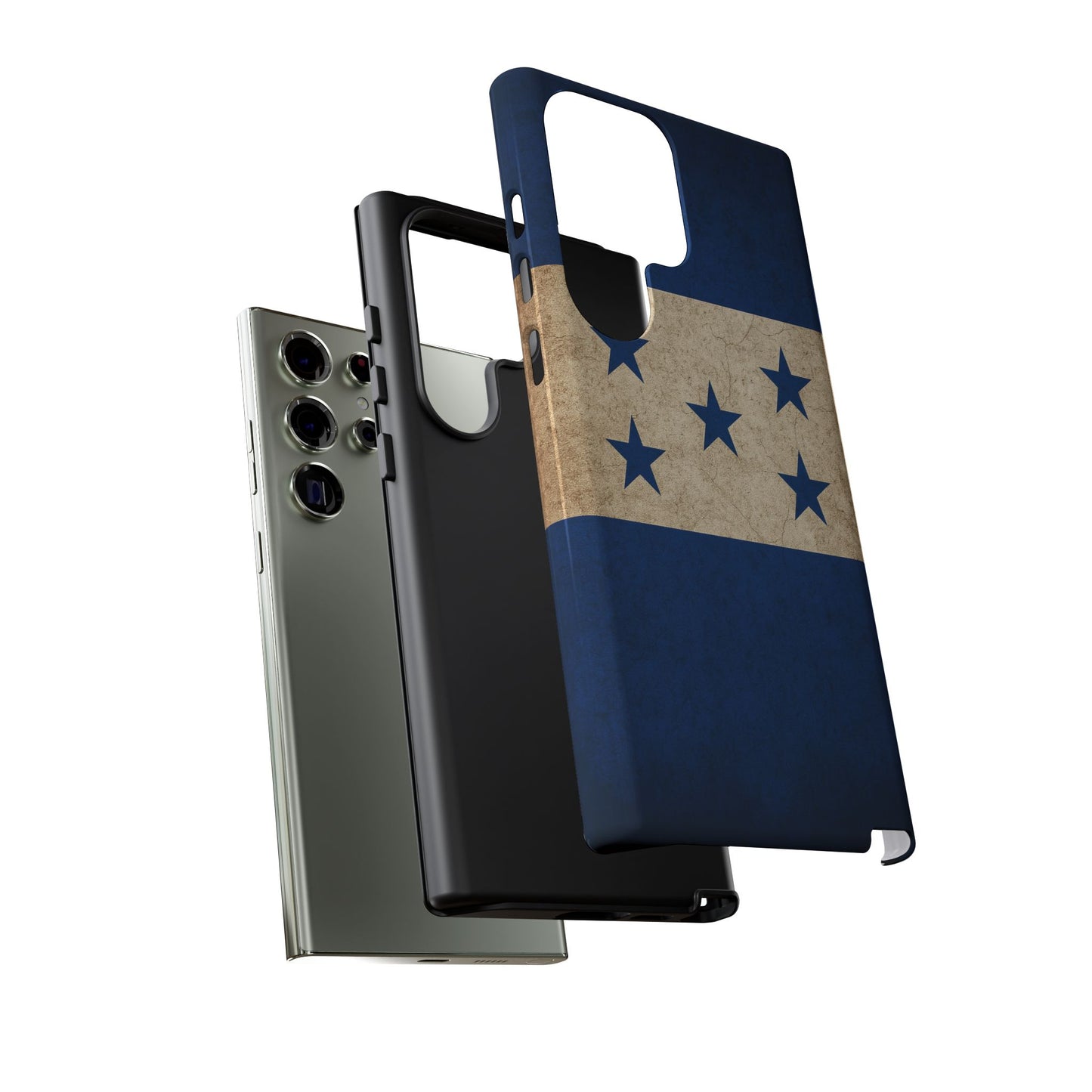 Honduras Flag Phone Case | Vintage Honduran Flag iPhone & Samsung Tough Protective Case