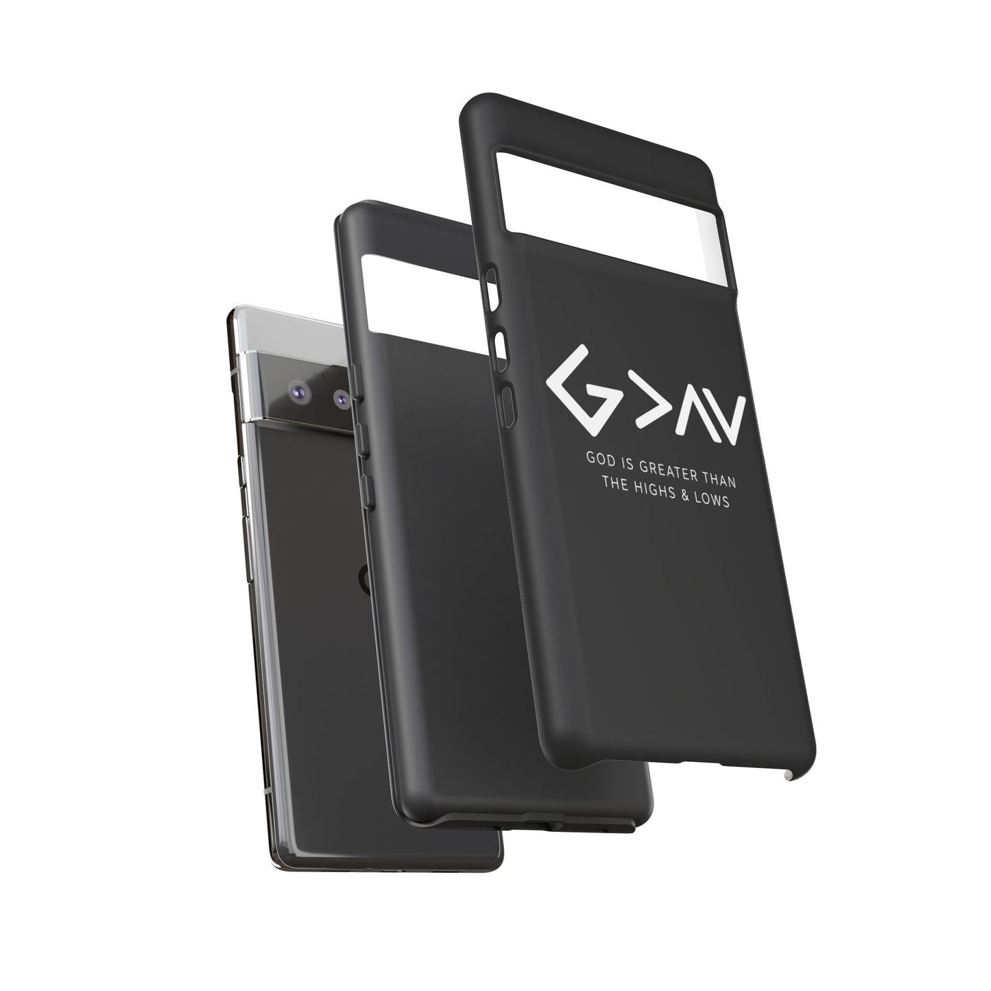 God Is Greater Than The Highs & Lows G>∧∨ Christian Phone Case