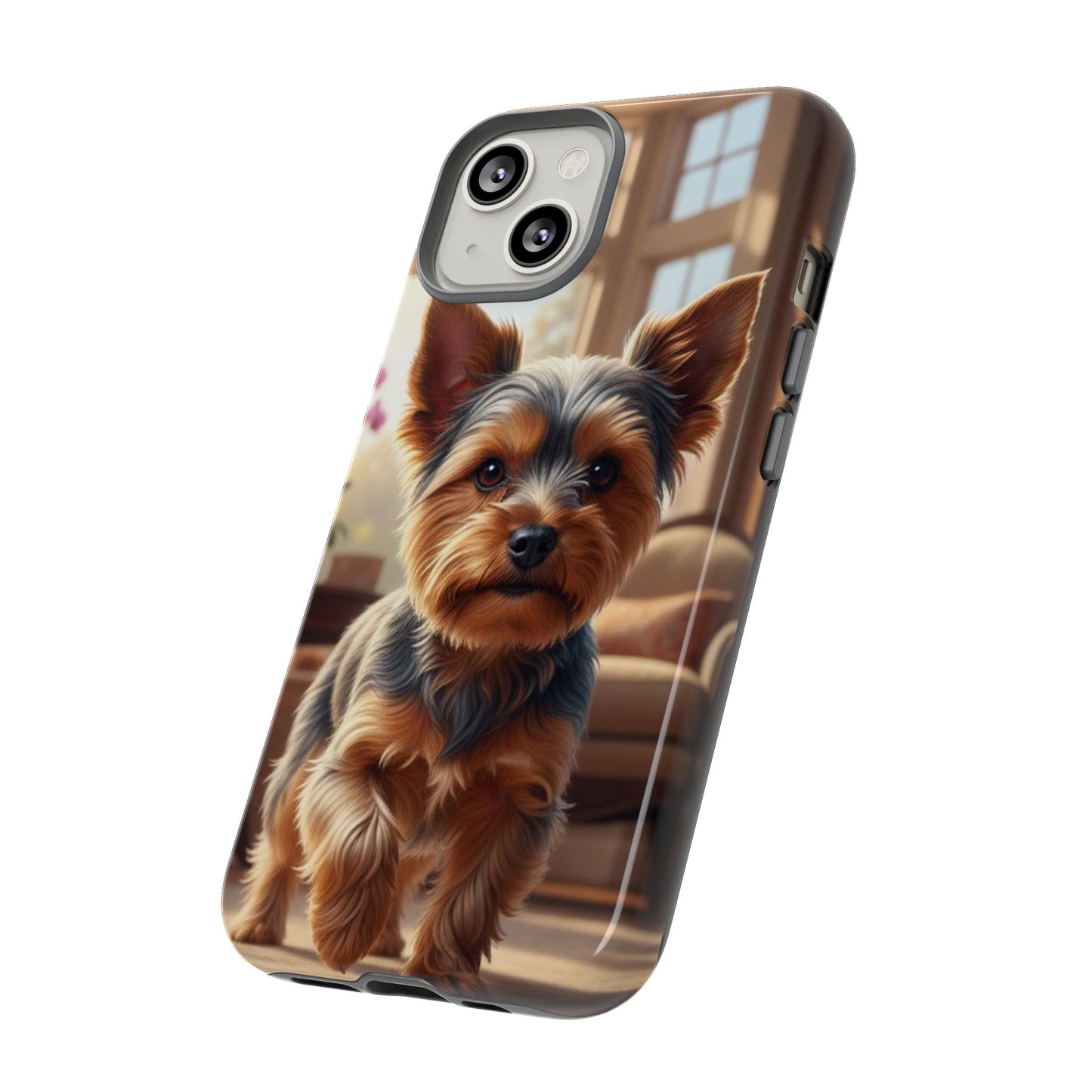 Yorkshire Terrier Phone Case – Cute Yorkie Puppy Tough Case (iPhone, Samsung, Pixel)