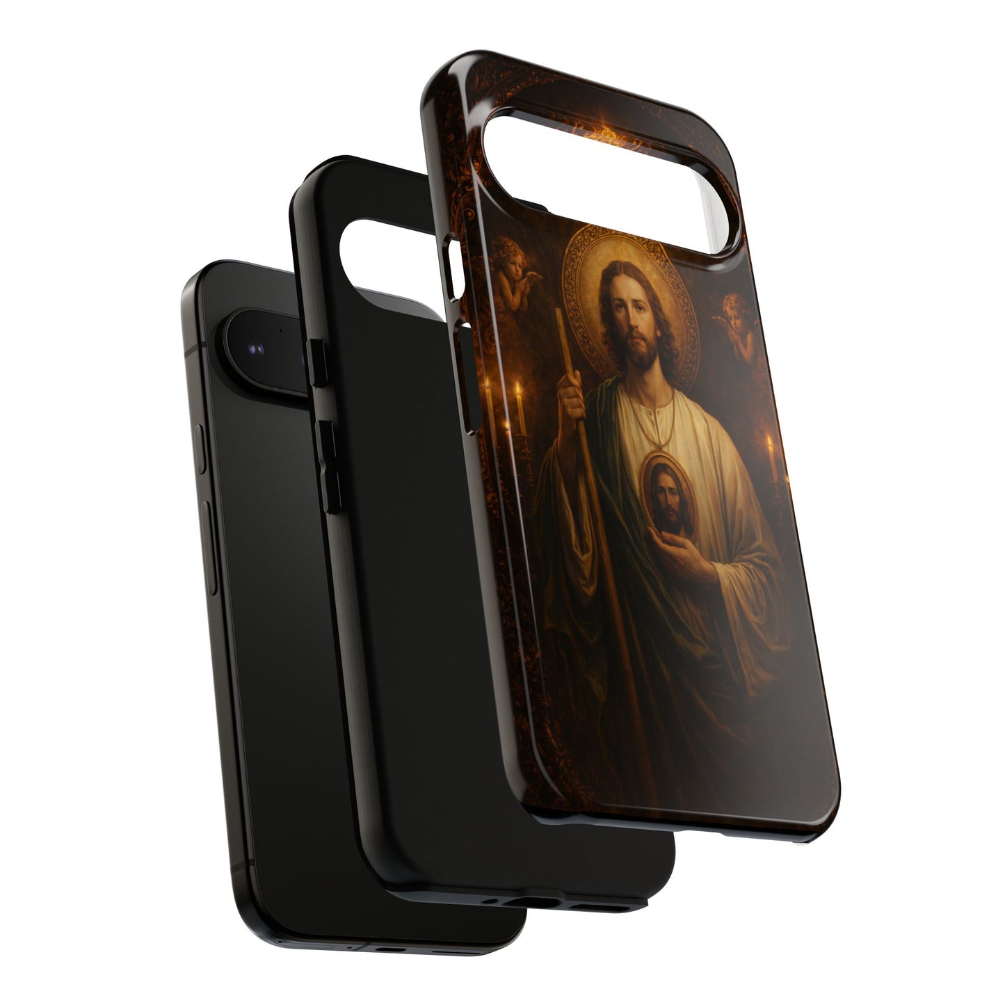 San Judas Phone Case Saint Jude Catholic Saint Religious Art Portrait Tough