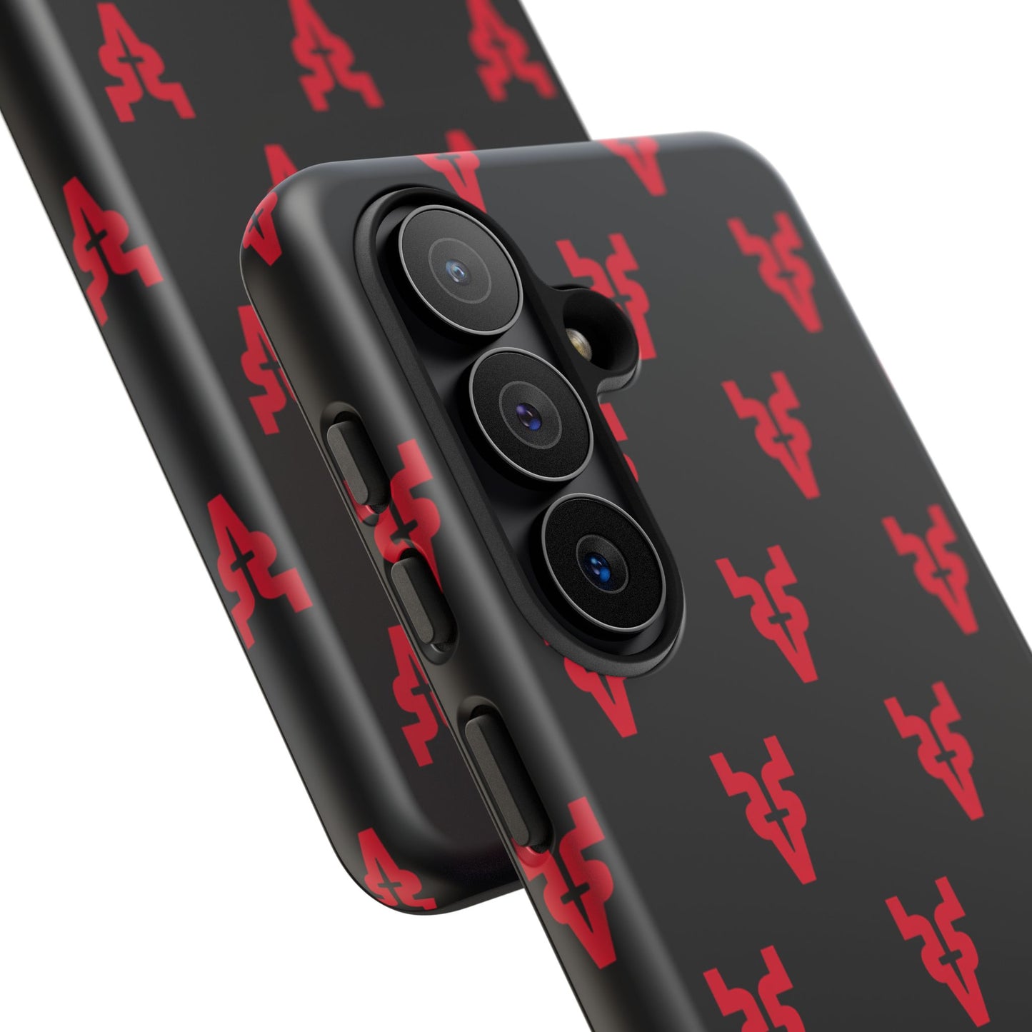 Mazatlán Bull Phone Case – Black Red Streetwear Tough Shockproof Cover