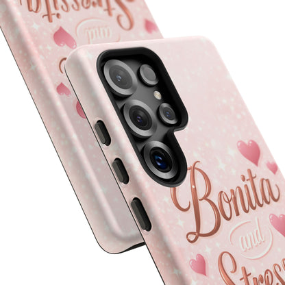 Bonita Stressita Phone Case Cute Latina Aesthetic Pink Coquette Case