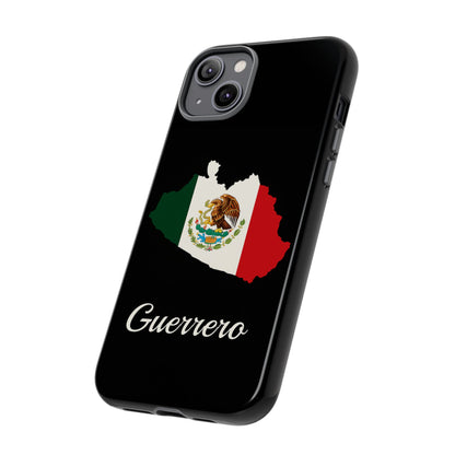 Guerrero Mexico Flag Map Phone Case | Mexican American Pride Tough Case for iPhone & Samsung