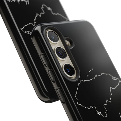 Honduras Outline Phone Case – Minimal Country Map Tough Case (iPhone, Samsung, Pixel)