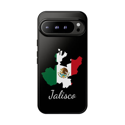 Jalisco Mexico Flag Map Phone Case | Mexican American Pride Tough Case for iPhone & Samsung