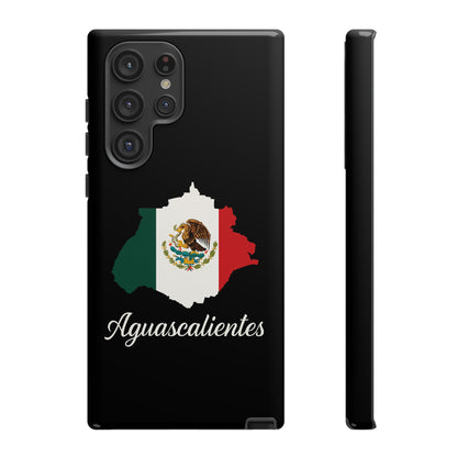 Aguascalientes Mexico Flag Map Phone Case | Mexican American Pride Tough Case for iPhone & Samsung