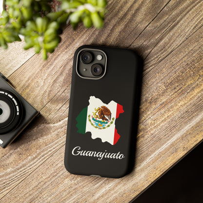 Guanajuato Mexico Flag Map Phone Case | Mexican American Pride Tough Case for iPhone & Samsung