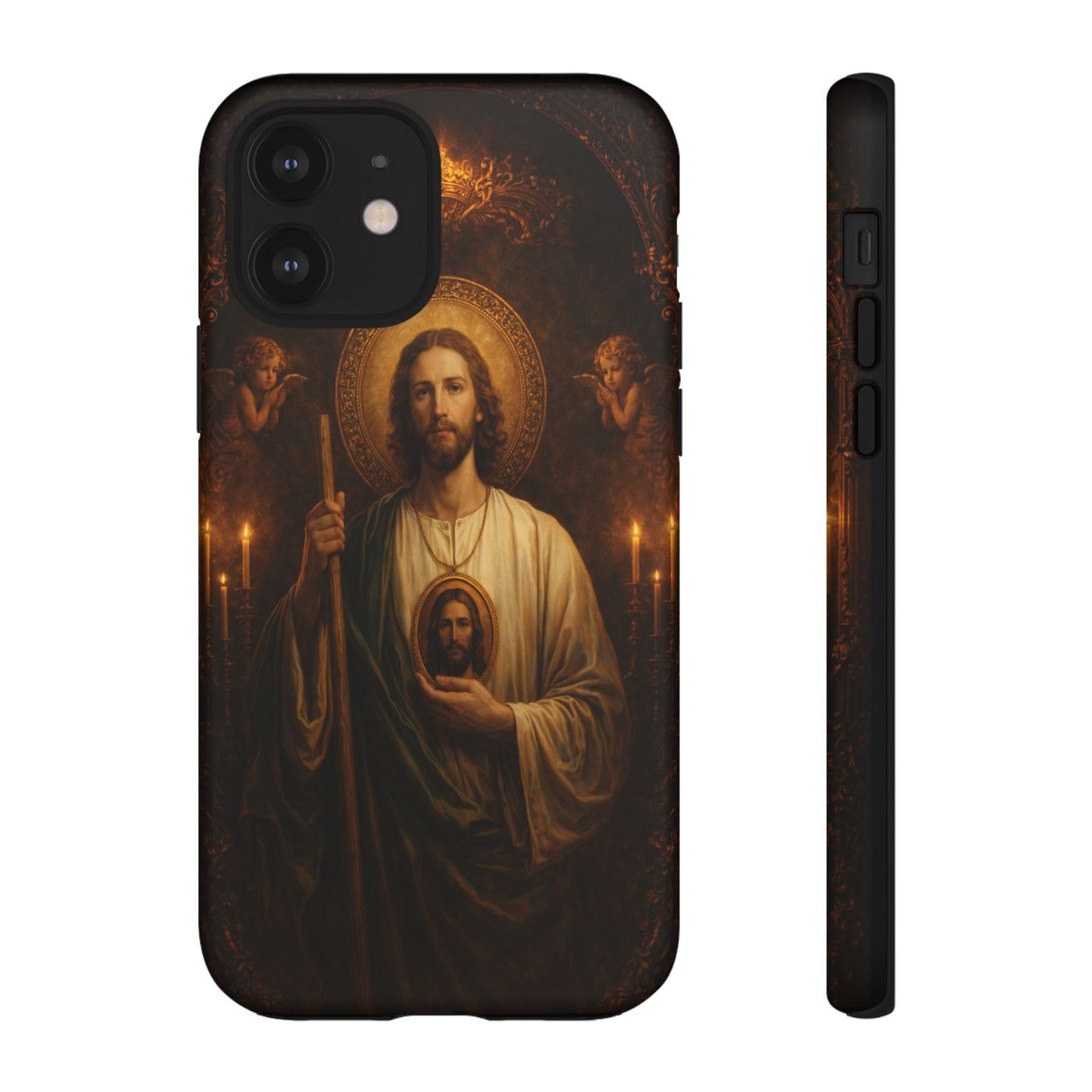 San Judas Phone Case Saint Jude Catholic Saint Religious Art Portrait Tough