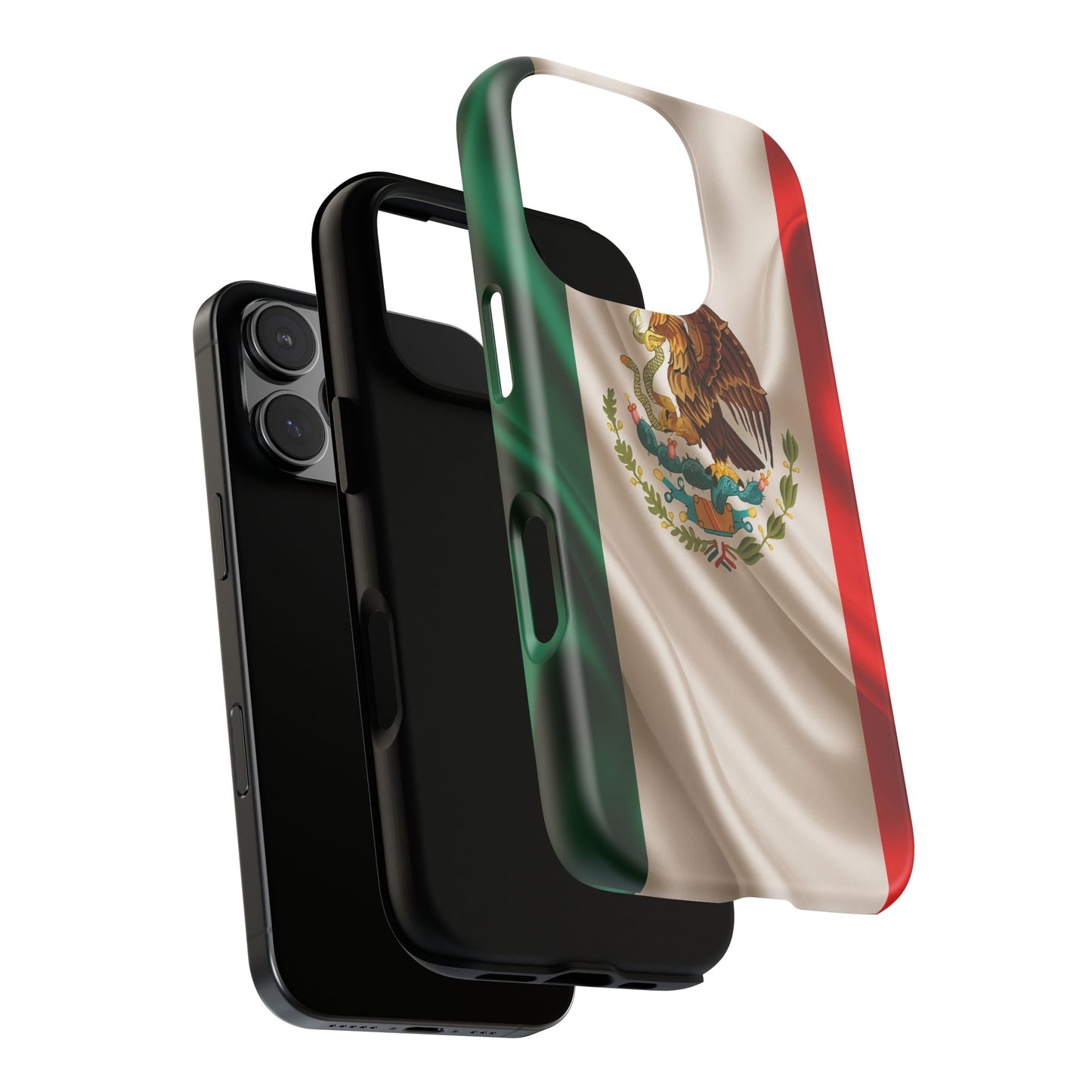 Mexico Flag Phone Case | Mexican Pride iPhone & Samsung Case | Tricolor Aesthetic Tough Protective Cover