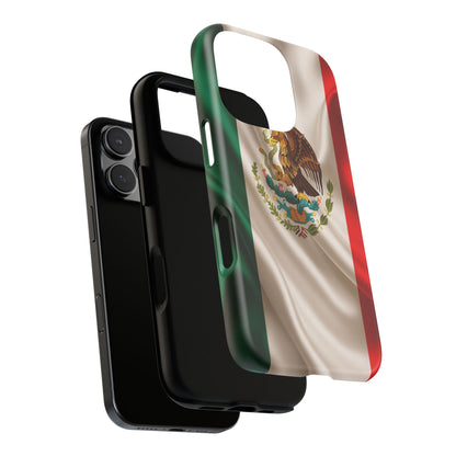 Mexico Flag Phone Case | Mexican Pride iPhone & Samsung Case | Tricolor Aesthetic Tough Protective Cover